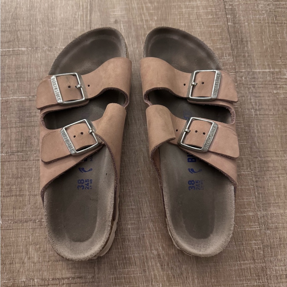 Purple/ Mauve Suede Birkenstocks